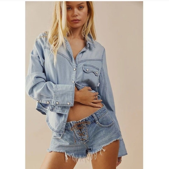 Free People Button Up - Picture 5 of 5